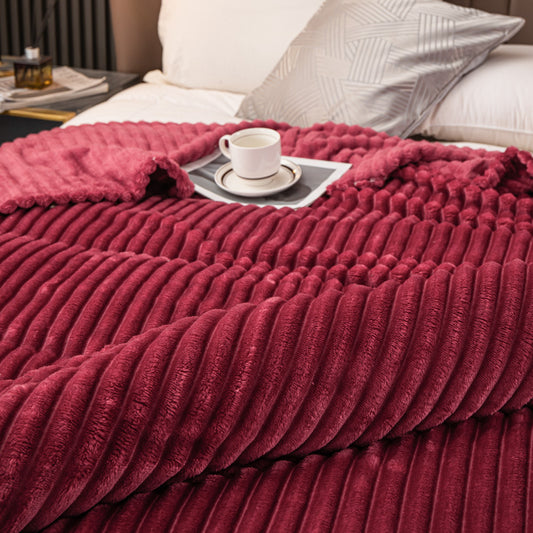 Thickened flannel blanket