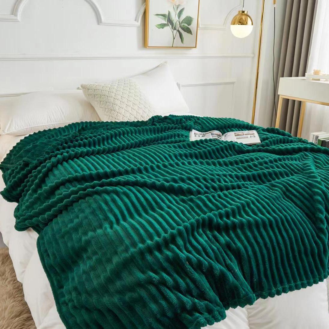 Thickened flannel blanket