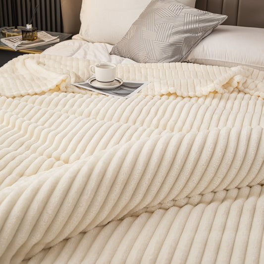 Thickened flannel blanket