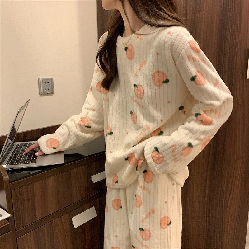 Thickened Flannel Homewear