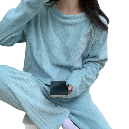 Thickened Flannel Homewear