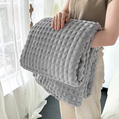 Thickened Flannel Plaid Blanket