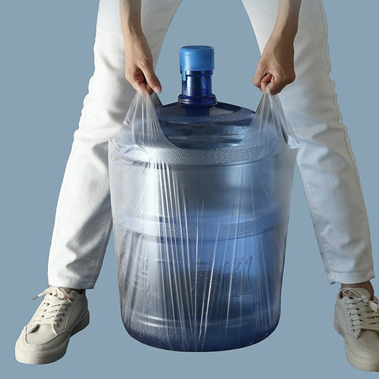 Thickened Flat Mouth Garbage Bags for Kitchen Household