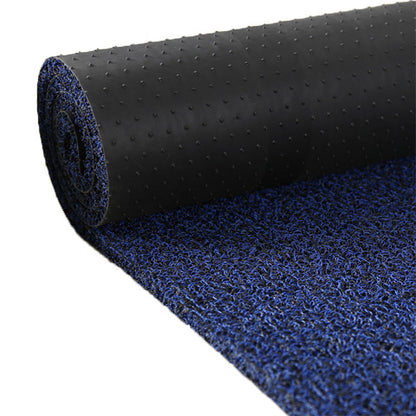 Thickened free-cut silk ring floor mat