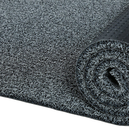 Thickened free-cut silk ring floor mat