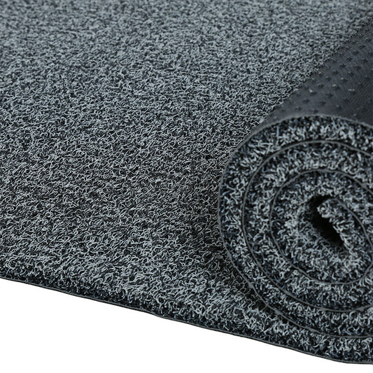 Thickened free-cut silk ring floor mat