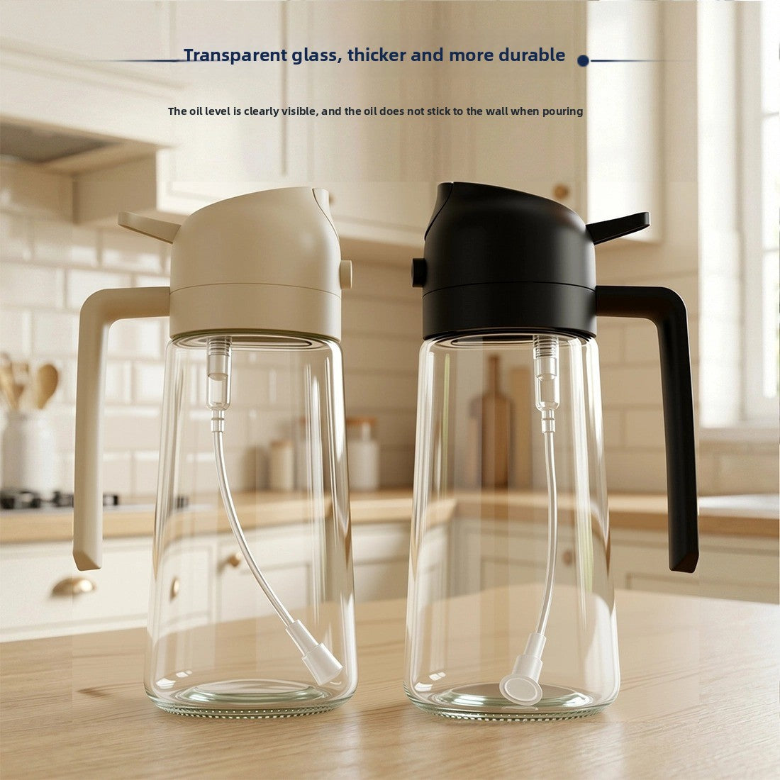 Thickened Glass Dual-Use Oil Bottle
