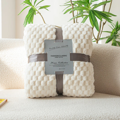 Thickened Golden Beetle Fleece Blanket