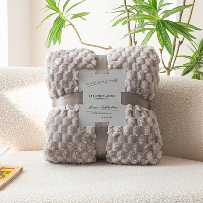 Thickened Golden Beetle Fleece Blanket