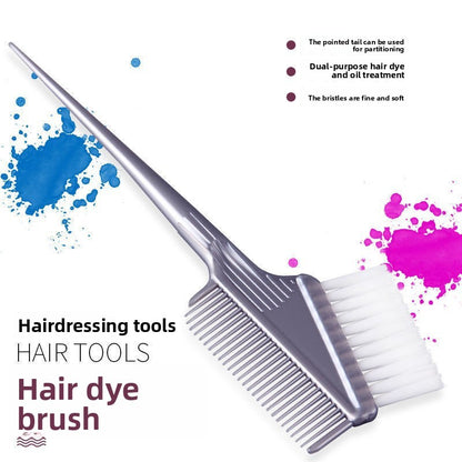 Thickened hair oil comb