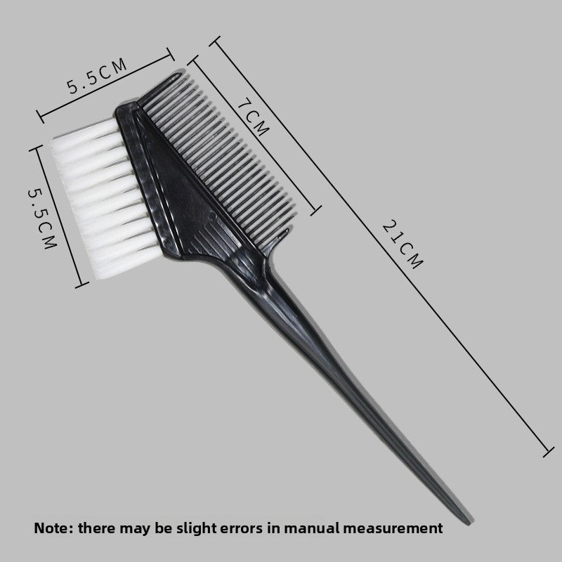 Thickened hair oil comb