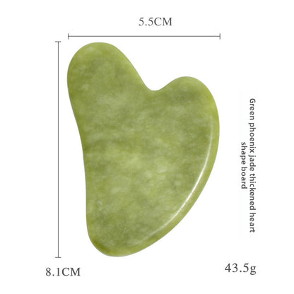 Thickened heart-shaped board gua sha board