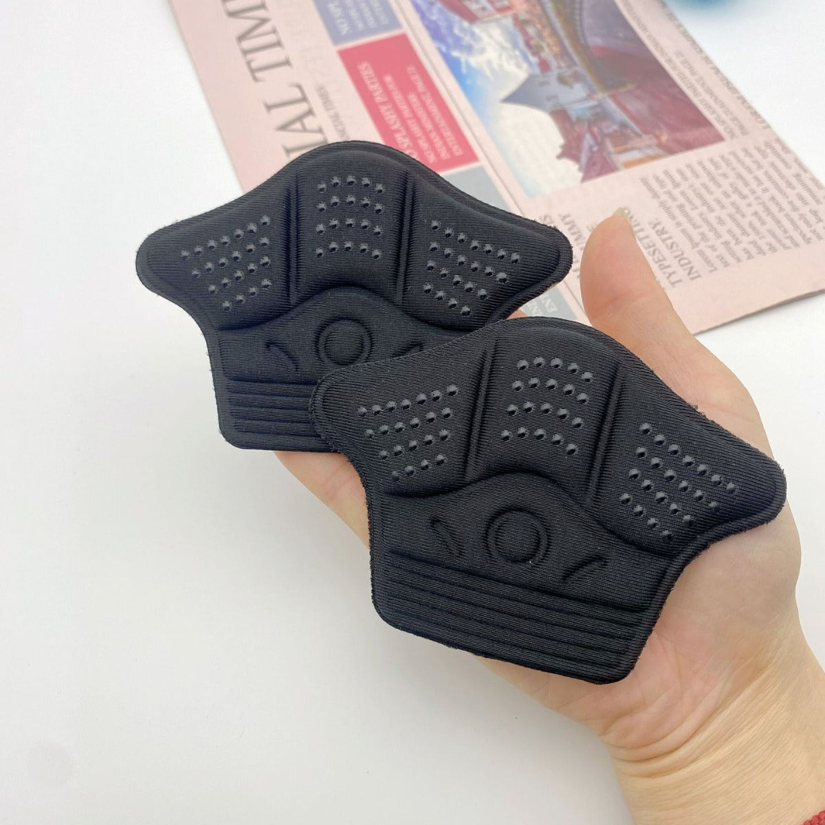 Thickened heel pads