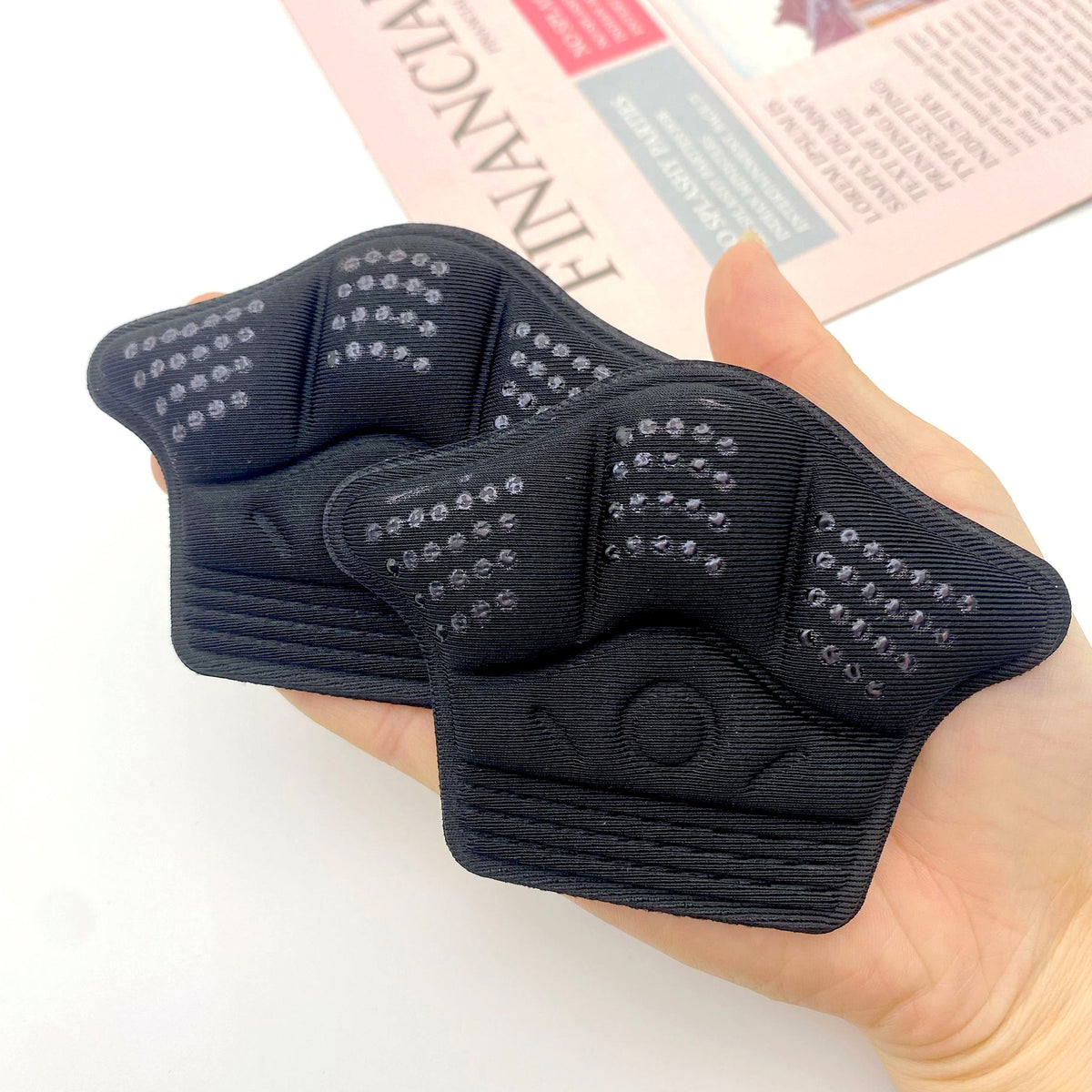 Thickened heel pads