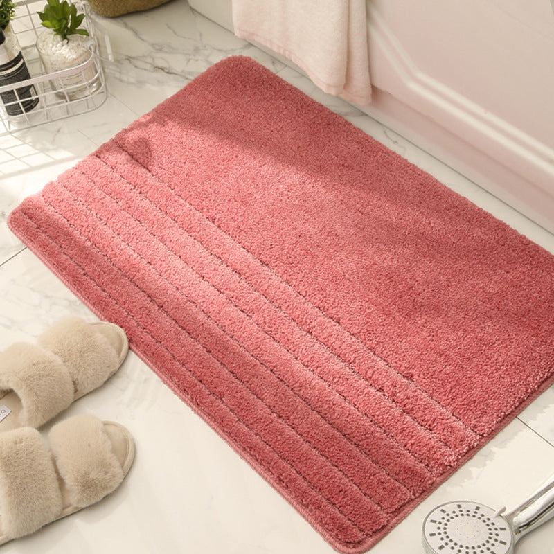 Thickened high and low wool entrance floor MATS