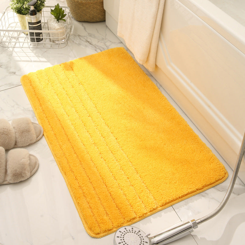 Thickened high and low wool entrance floor MATS