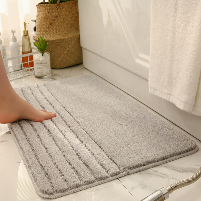 Thickened high and low wool entrance floor MATS