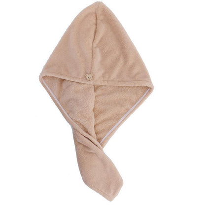 Thickened home hair drying cap