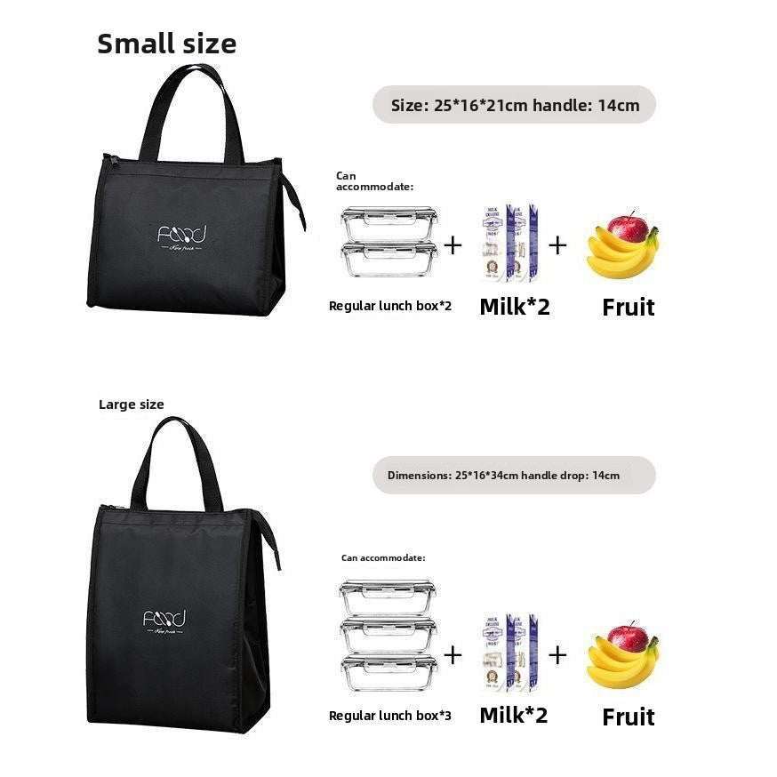 Thickened Insulated Lunch Bag with Handle for Meals