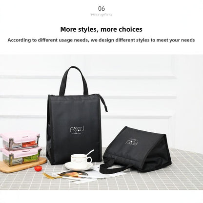 Thickened Insulated Lunch Bag with Handle for Meals