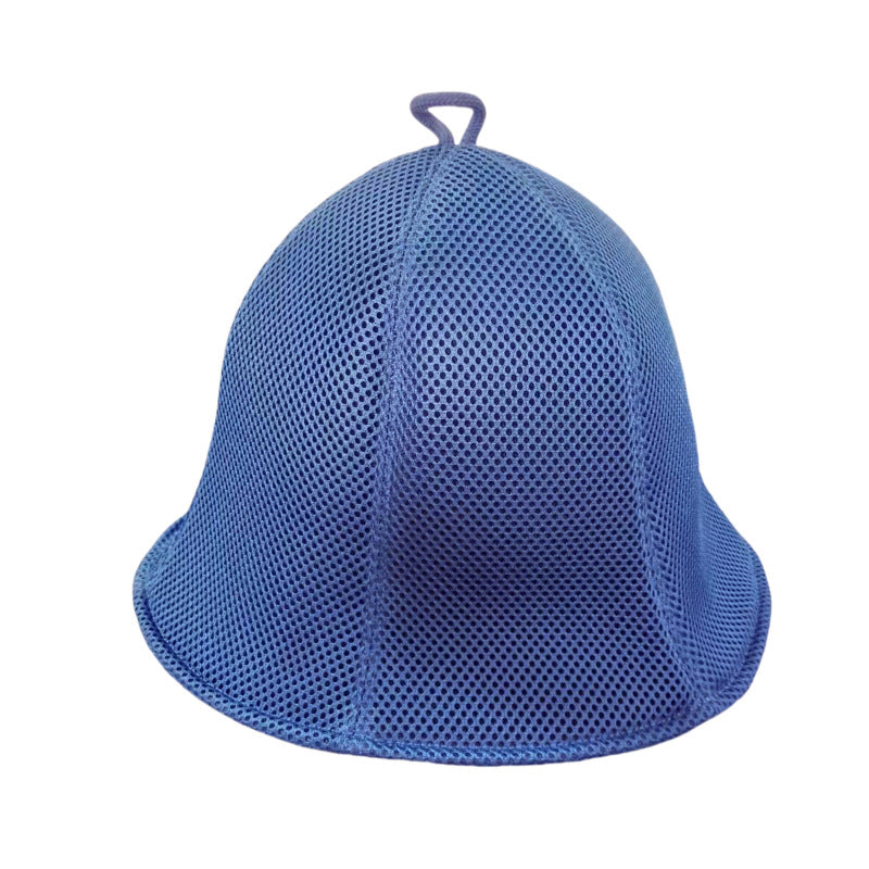 Thickened Mesh Sauna Hat,
