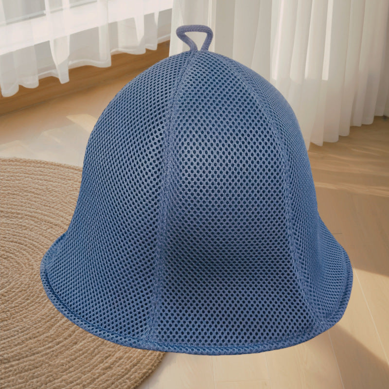 Thickened Mesh Sauna Hat,