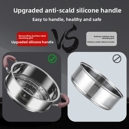 Thickened multi-layer steamer