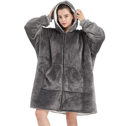 Thickened Nightgown Lazy Dress