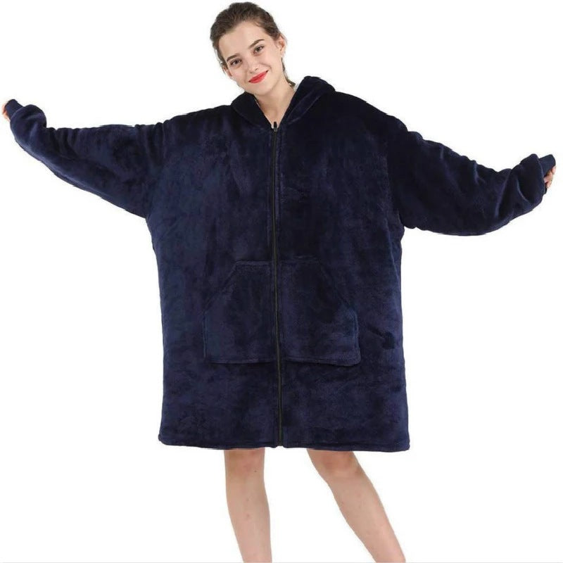 Thickened Nightgown Lazy Dress