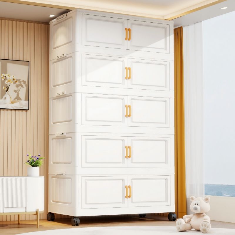 Thickened, no-assembly storage cabinet