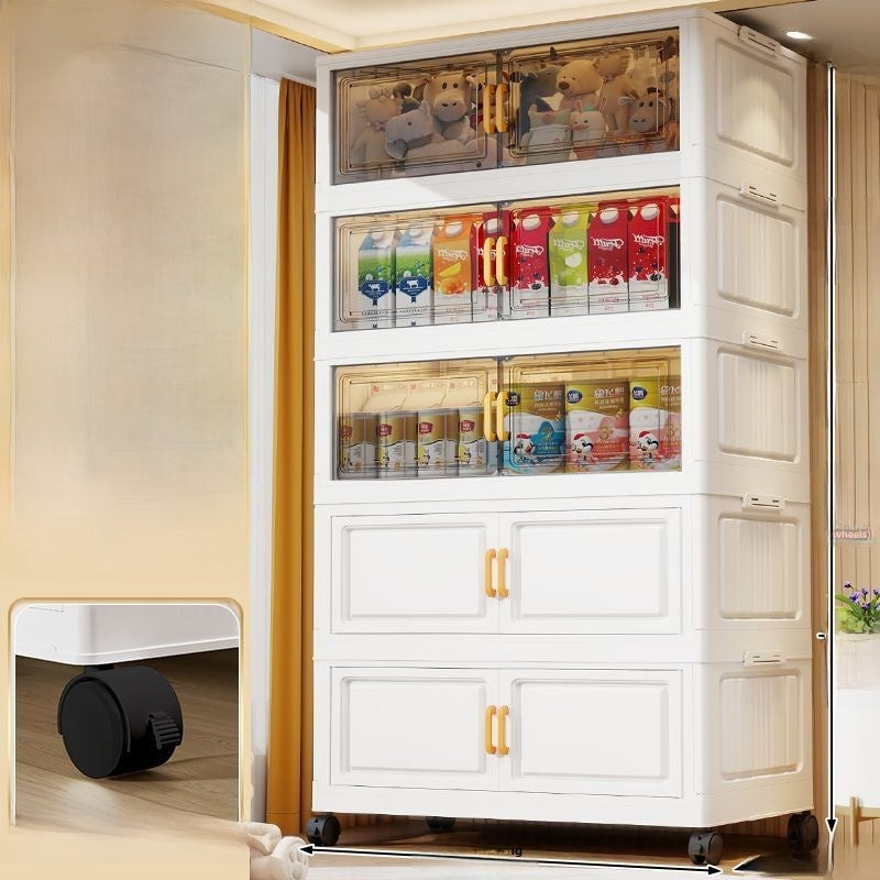 Thickened, no-assembly storage cabinet