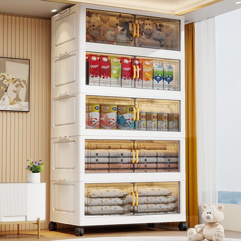 Thickened, no-assembly storage cabinet