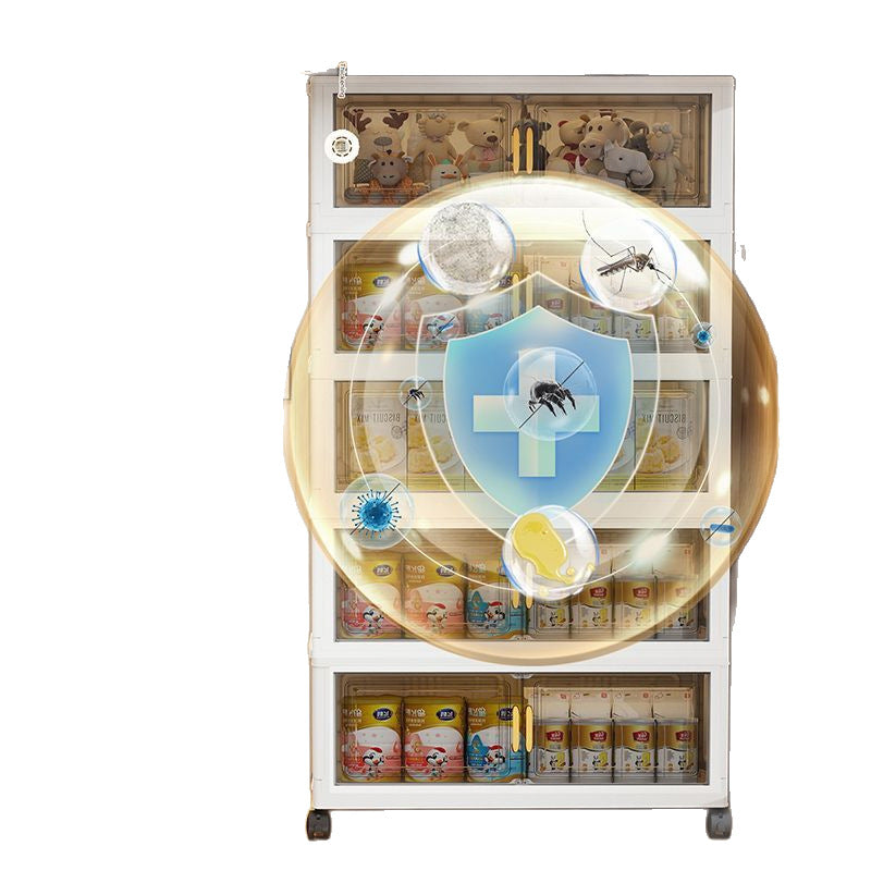 Thickened, no-assembly storage cabinet