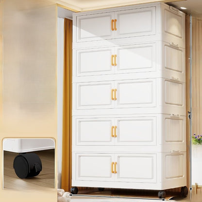 Thickened, no-assembly storage cabinet