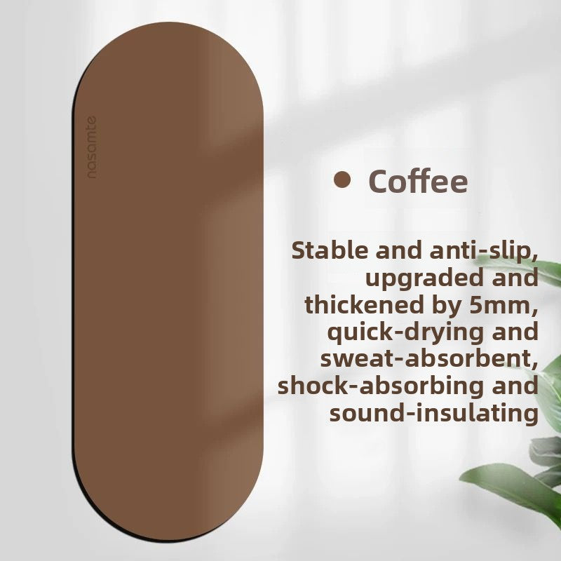Thickened Non-Slip Oval Yoga Mat