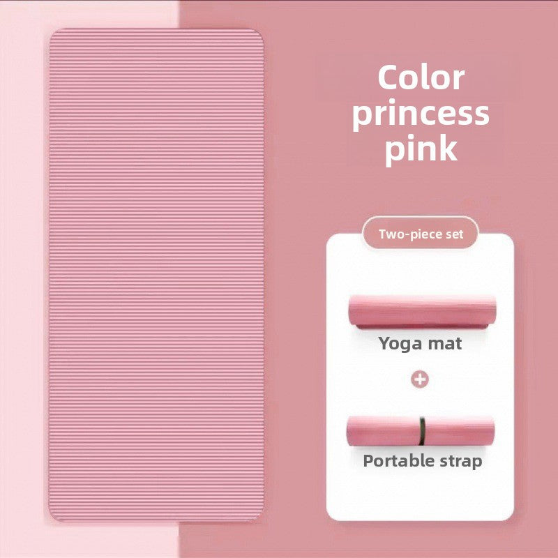 Thickened Non-Slip Yoga Mat for Home Fitness