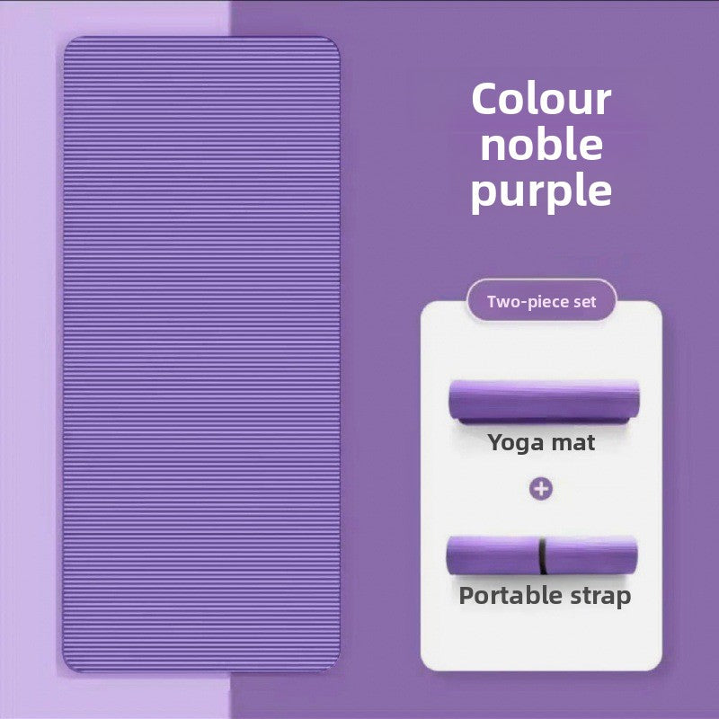 Thickened Non-Slip Yoga Mat for Home Fitness