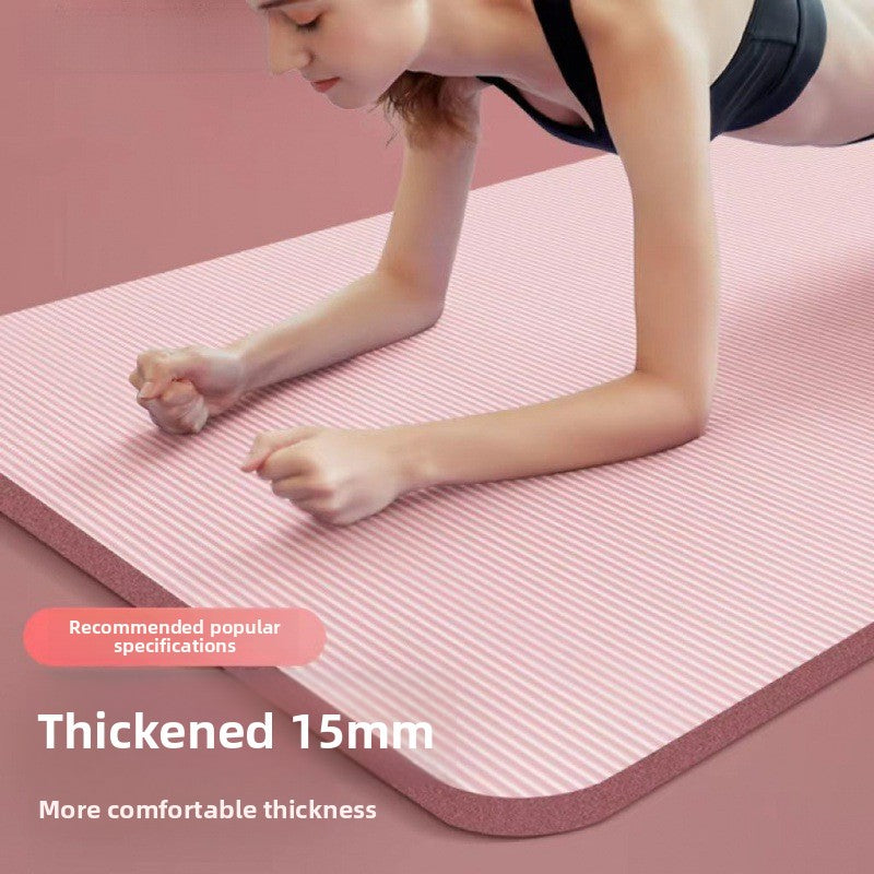 Thickened Non-Slip Yoga Mat for Home Fitness