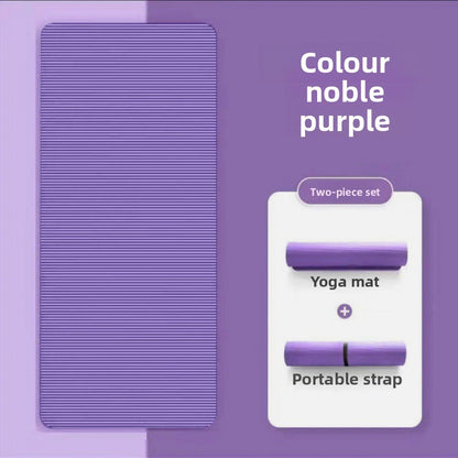 Thickened Non-Slip Yoga Mat for Home Fitness