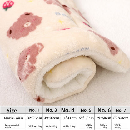 Thickened Pet Mats Non-Slip Cushions