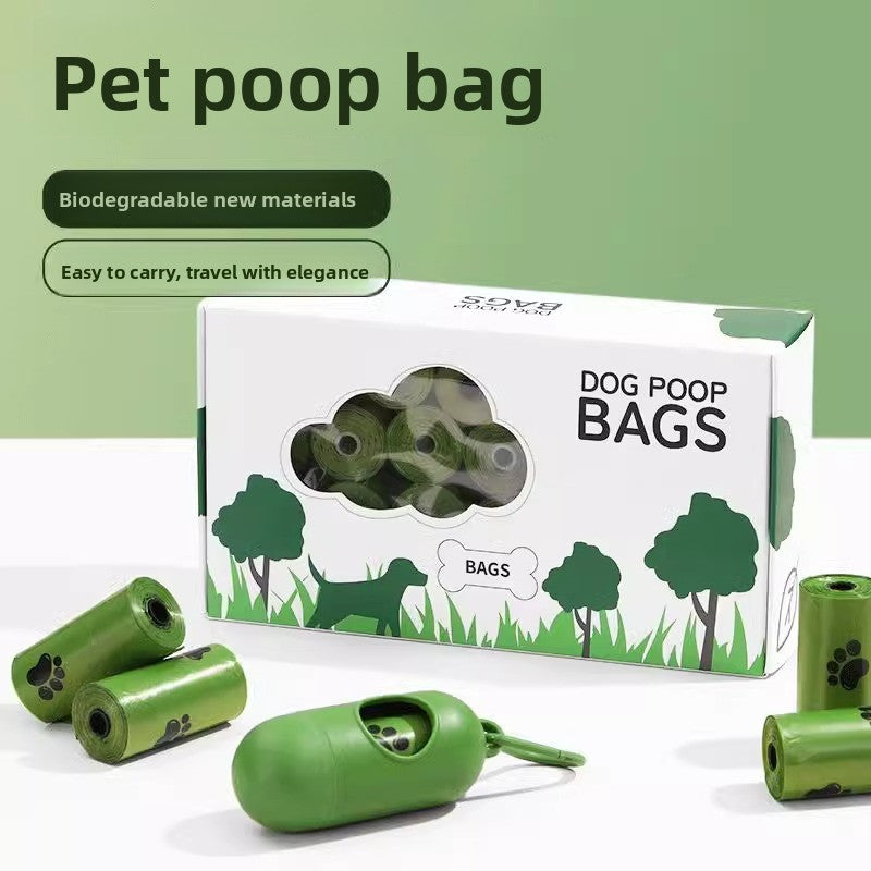 Thickened pet waste collection bag