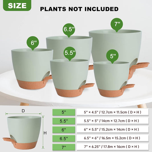 Thickened plastic flower pot