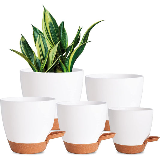 Thickened plastic flower pot