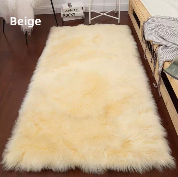 Thickened Plush Carpet Bedroom Mat