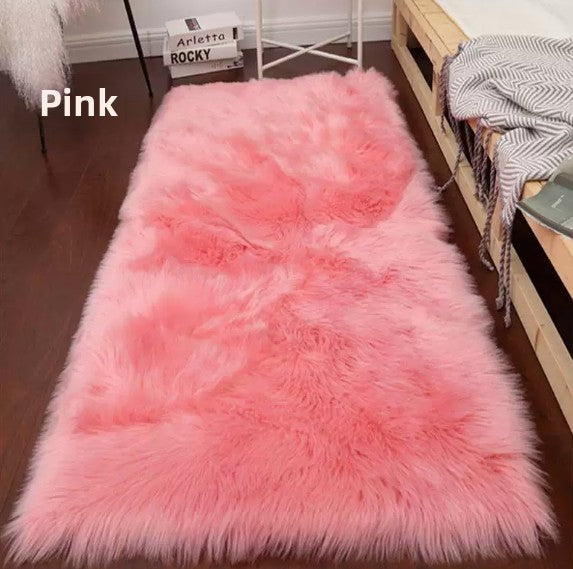 Thickened Plush Carpet Bedroom Mat