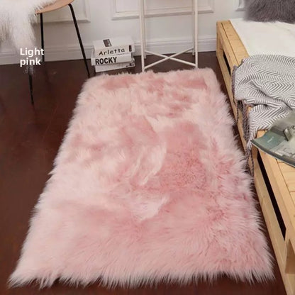 Thickened Plush Carpet Bedroom Mat