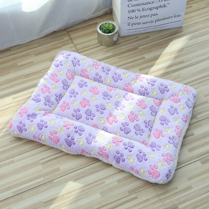 Thickened plush cushion