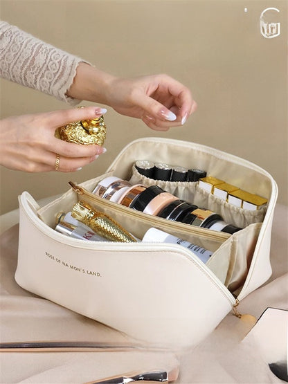 Thickened PU multi-functional toiletry bag