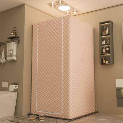 Thickened Quilted Thermal Bath Cover for Winter Bathing
