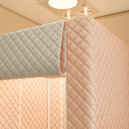Thickened Quilted Thermal Bath Cover for Winter Bathing